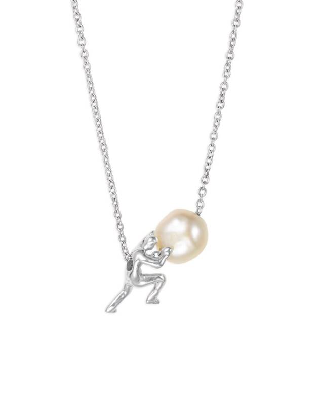 Atlas Pearl Necklace